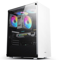 PADO 半岛铁盒 风度 ATX机箱 半侧透 白色