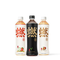燃茶 无糖乌龙茶饮料组合装 3口味 500ml*6瓶（醇香500ml*2瓶+桃香500ml*2瓶+草莓茉莉500ml*2瓶）