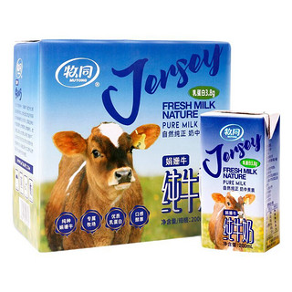 牧同 纯牛奶 200ml*12盒