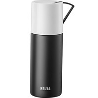 RELEA 物生物 简色保温杯 350ml 简意黑