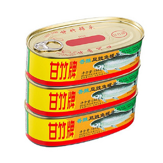 甘竹牌 香辣豆豉鱼罐头 184g*6罐