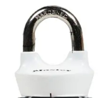 Master Lock 玛斯特 1535EURN 便携密码锁 蓝色 字母款