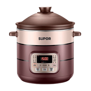  SUPOR/苏泊尔 DG50YC806 电炖锅 土陶内胆 塔吉上盖  5L