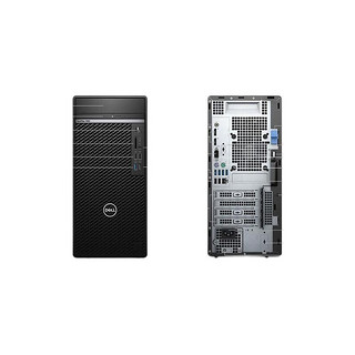 DELL 戴尔 OptiPlex 7080MT 十代酷睿版 商务台式机 黑色 (酷睿i9-10900K、核芯显卡、32GB、512GB SSD+2TB HDD、风冷)