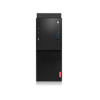 Lenovo 联想 启天 M53C-A008 19.5英寸 商用台式机 黑色 (锐龙R5-2400G、核芯显卡、8GB、128GB SSD+1TB HDD、风冷)