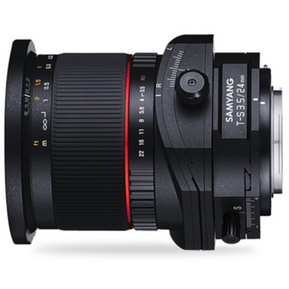 SAMYANG 森养光学 TILT/SHIFT LENS 24mm F3.5 ED AS UMC 广角定焦镜头 尼康F卡口 82mm