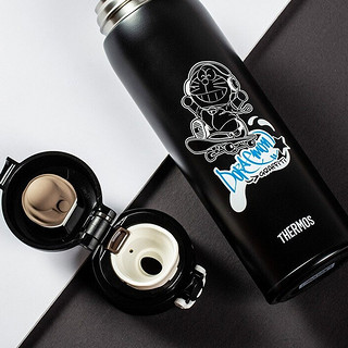 THERMOS 膳魔师 哆啦A梦系列 TCMD-501S-DRM002 保温杯 500ml 黑色