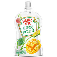 Heinz 亨氏 超金系列 果泥 3段 苹果香芒甜玉米味 78g