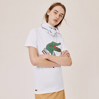 LACOSTE 拉科斯特 X Jean-Michel Tixier 男女款圆领短袖T恤 TH0413