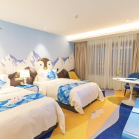 上海海昌海洋公园度假酒店 主题房1晚（含双早+成人票2张）