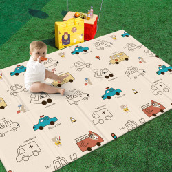 parklon帕克伦xpe折叠垫爬行垫196x177x16cm