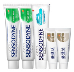 88vipsensodyne舒适达抗敏感牙膏薄荷清新口气口腔清洁含氟防蛀牙去牙