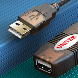 UNITEK 优越者 Y-260 信号放大延长线 USB2.0 10m