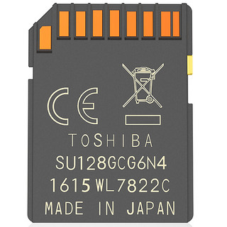 TOSHIBA 东芝 N401 SD存储卡 128GB（UHS-I、V30、U3）