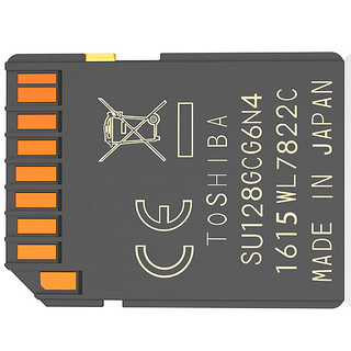 TOSHIBA 东芝 N401 SD存储卡 128GB（UHS-I、V30、U3）