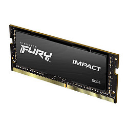 Kingston 金士顿 Impact系列 DDR4 3200MHz 笔记本内存 普条 黑色 8GB HX426S15IB2/8