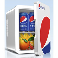 PLUS会员：pepsi 百事 车载冰箱 8L 单核白