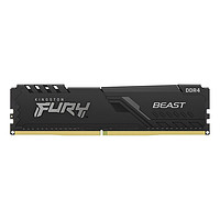 Kingston 金士顿 Fury系列 DDR4 3600MHz 台式机内存 马甲条