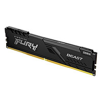 Kingston 金士顿 FURY 32GB(16G×2)套装 DDR4 3600 台式机内存条 Beast野兽系列 骇客神条