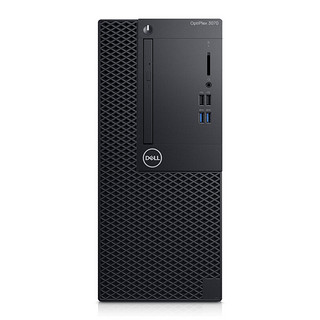 DELL 戴尔 OptiPlex 3070MT 九代酷睿版 商务台式机 黑色 (酷睿i5-9500、GT 710、16GB、256GB SSD+1TB HDD、风冷)