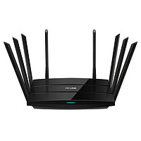 TP-LINK 普联 TL-WTR9200 三频3000M 家用千兆无线路由器 Wi-Fi 5 黑色