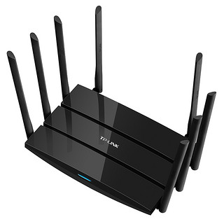 TP-LINK 普联 TL-WTR9200 三频3000M 家用千兆无线路由器 Wi-Fi 5 黑色