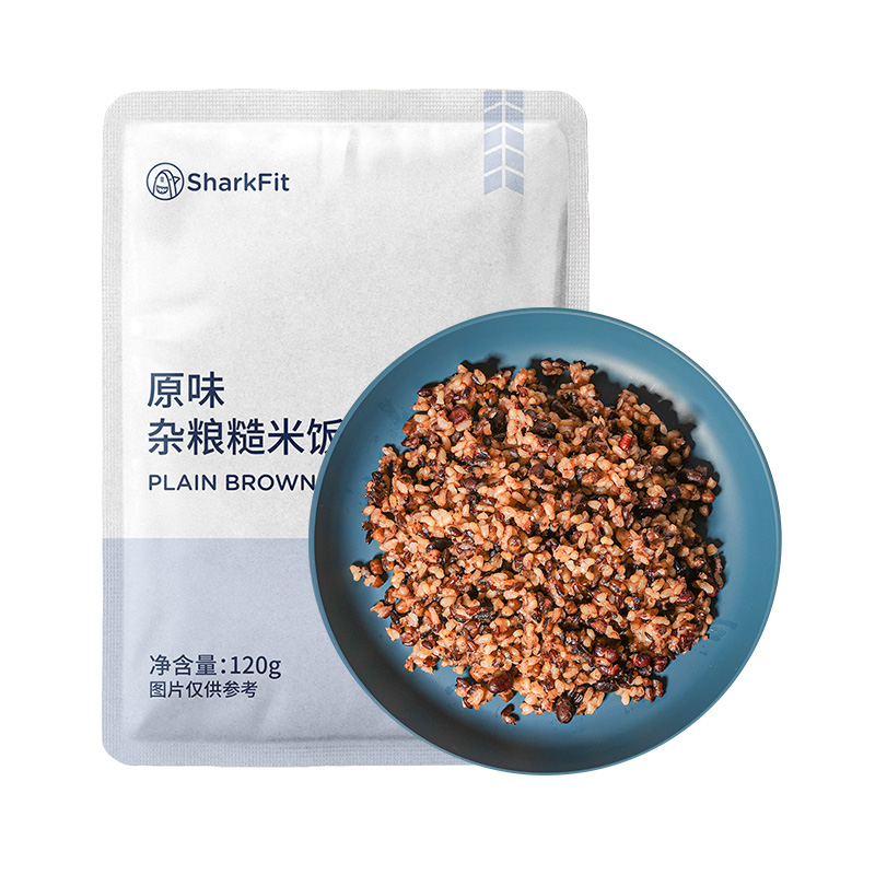 SHARKFIT 鲨鱼菲特 杂粮糙米饭 原味 120g*8袋