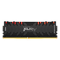 Kingston 金士顿 Predator 掠食者系列 DDR4 3000MHz 台式机内存 灯条 黑色