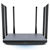 TP-LINK 普联 TL-WDR7800 千兆版  双频 家用千兆无线路由器 Wi-Fi 5 黑色