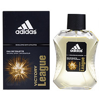 adidas 阿迪达斯 男士运动香水 征服 100ml