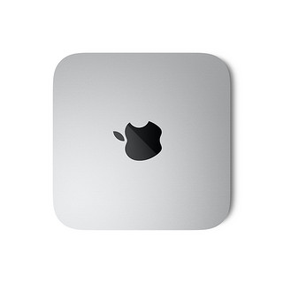 Apple 苹果 Mac mini Z12P 家用台式机 银色 (Apple M1、核芯显卡、16GB、512GB SSD)