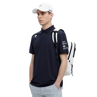 DESCENTE 迪桑特 TRAINING 男子POLO衫 D1291TPS92-NV 藏蓝色 XL