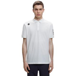 DESCENTE 迪桑特 TRAINING 男子POLO衫 D1291TPS92-WT 白色 M