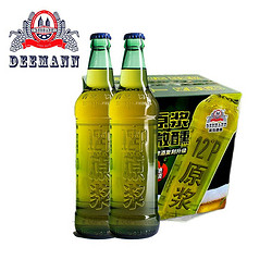 DEEMANN 小麦原浆啤酒 白啤12度500ml 12瓶