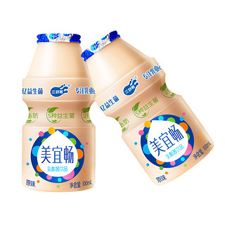 三剑客 美宜畅 乳酸菌饮品 原味 100ml*25瓶