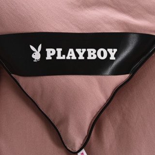 PLAYBOY 花花公子 浪漫之语 水洗棉加厚冬被 豆沙 200*230cm 7斤