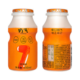 华山牧 奶气 乳酸菌饮料 甜橙味 100ml*20瓶 礼盒装