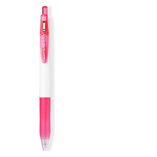 ZEBRA 斑马牌 JJZ15W 按动中性笔 粉色 0.5mm 单支装