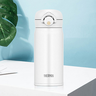 THERMOS 膳魔师 JNR-351-MTWH 保温杯 350ml 亚光白