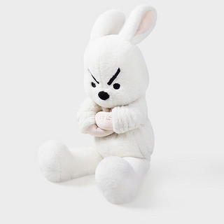 问童子 陪伴玩偶可爱兔子公仔毛绒玩具创意礼物 奋斗兔  70厘米(含耳)