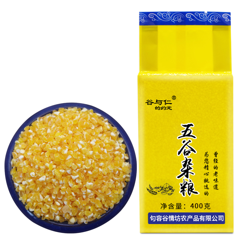 GU YU REN 谷与仁的约定 五谷杂粮 玉米渣 400g
