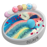 OLLAVN 欧兰坊 精油泡澡球气泡弹套装 (星辰大海82.5g+情迷82.5g+静候82.5g)