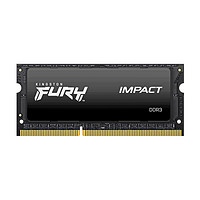 Kingston 金士顿 Impact系列 DDR3L 1600MHz 笔记本内存 普条 黑色 8GB HX316LS9IB/8