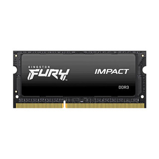 Kingston 金士顿 Impact系列 DDR3L 1600MHz 笔记本内存 普条 黑色 8GB HX316LS9IB/8