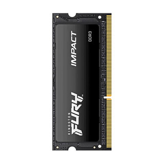 Kingston 金士顿 Impact系列 DDR3L 1600MHz 笔记本内存 普条 黑色 8GB HX316LS9IB/8