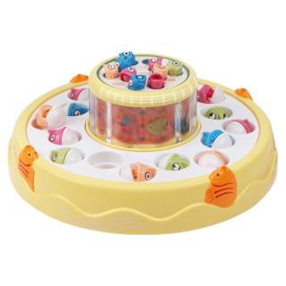 beiens贝恩施双层钓鱼玩具黄色