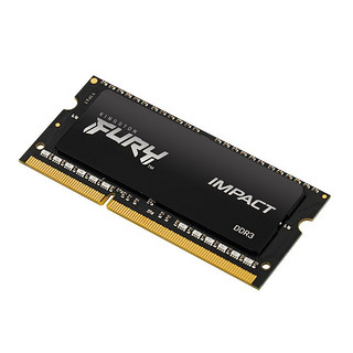 Kingston 金士顿 Impact系列 DDR3L 1600MHz 笔记本内存 普条 黑色 4GB HX316LS9IB/4