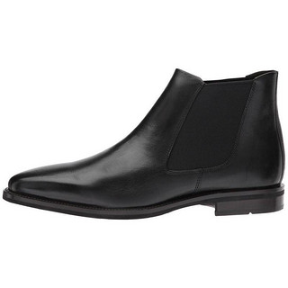 ecco 爱步 Faro Plain Toe Boot 男士短筒靴 黑色 46