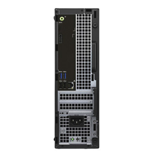 DELL 戴尔 OptiPlex 3050 SFF 七代酷睿版 23.8英寸 商务台式机 黑色 (酷睿i7-7700、核芯显卡、8GB、1TB HDD、风冷)