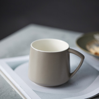 YANXUAN 网易严选 马克杯 400ml 白茶灰